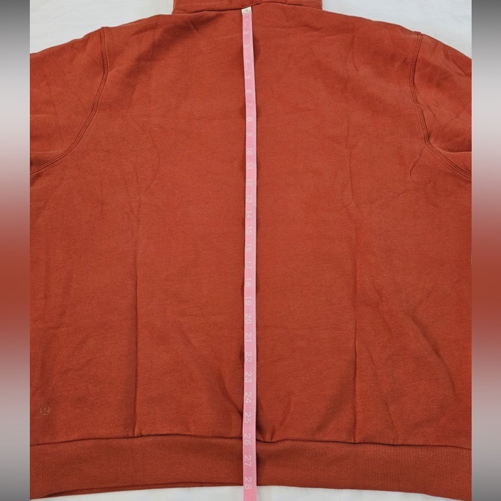 Lululemon Steady State Pullover Hoodie ATRU Autumn Rust NWT Size L Unisex Fall - Picture 12 of 17